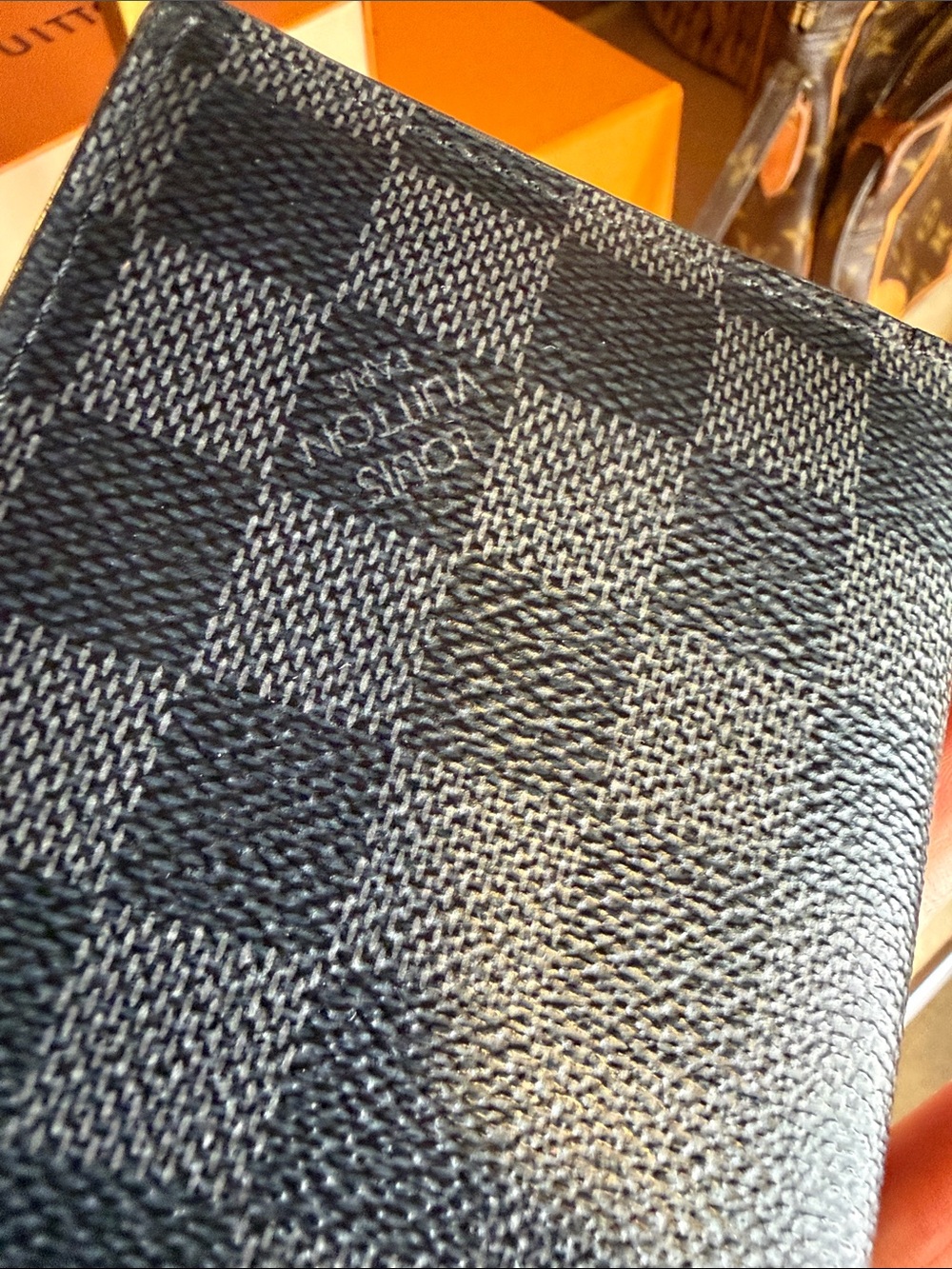 Louis Vuitton Black Damier Graphite Wallet - Picture 14 of 14